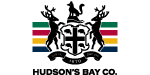 Hudson's Bay Company logo featuring iconic colors representing Canadian heritage, relevant to C17media's branding and print advertising services.