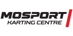 Mosport Karting Centre logo featuring bold typography and a dynamic design, relevant to C17media's branding and print advertising services.